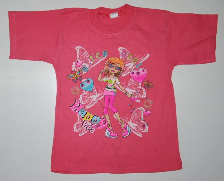 футболки для девочек 90 руб