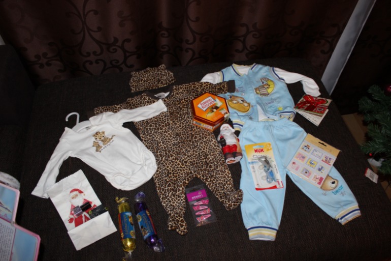 Наша посылочка от Снегурочки....Secret Santa