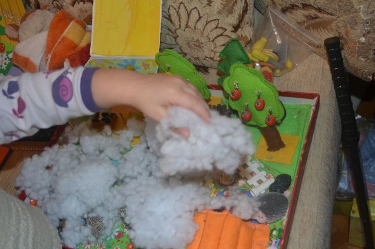 Зимняя полянка