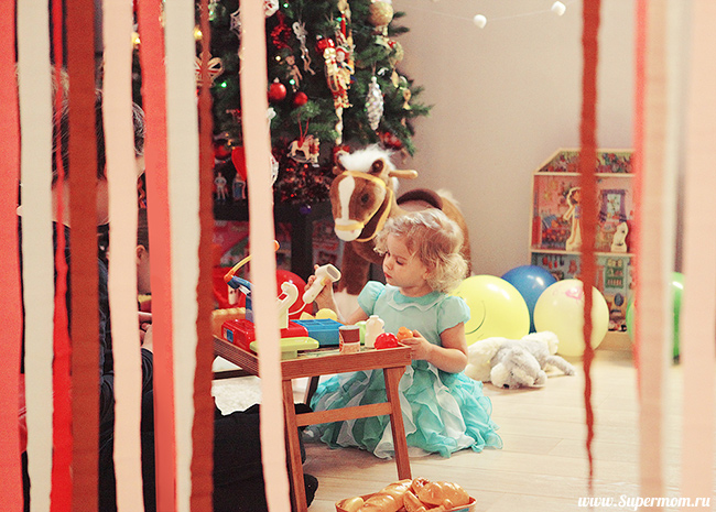 Украшение ко дню рождения дочки