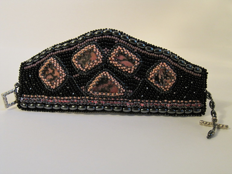 Косыночка "Мятушка" и браслет-оберег