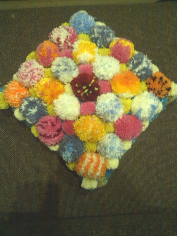 подушка с пампушками