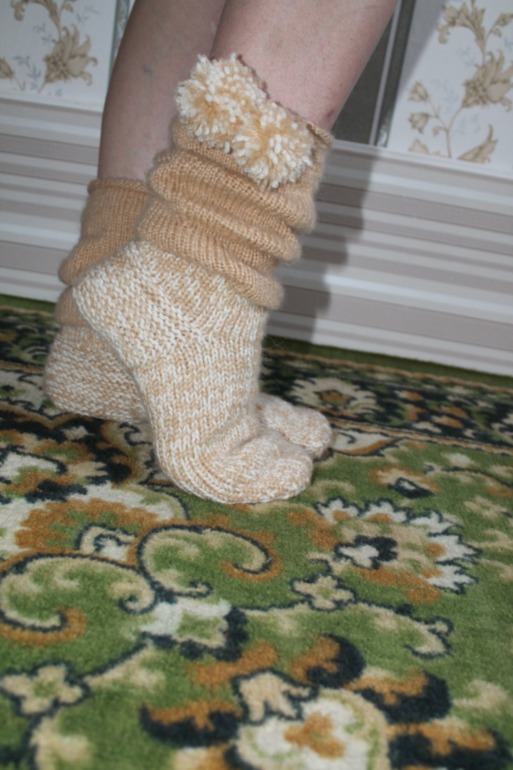 Связались носочки для себя любимой)