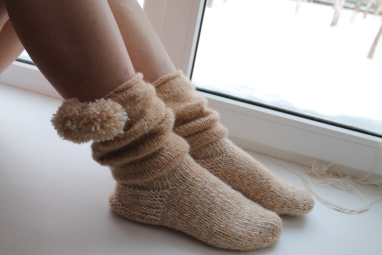 Связались носочки для себя любимой)