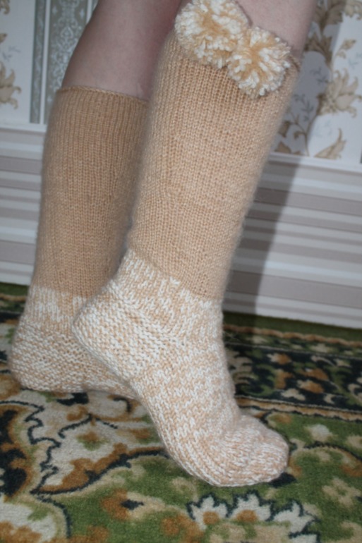 Связались носочки для себя любимой)