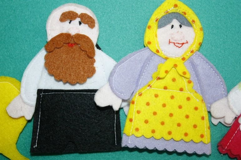 Игрушки своими руками.Фетровая еда.Пальчиковый театр