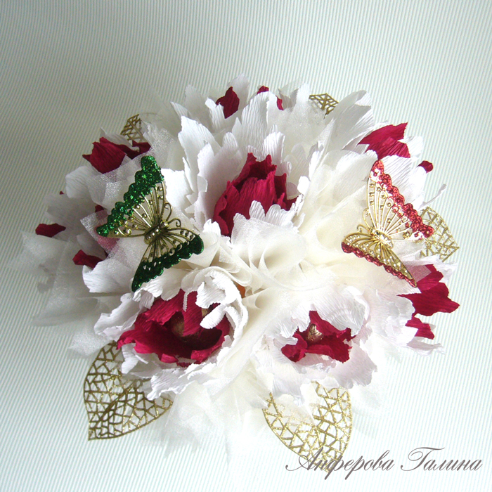 Композиция на бокале. Новогоднее настроение продолжается))