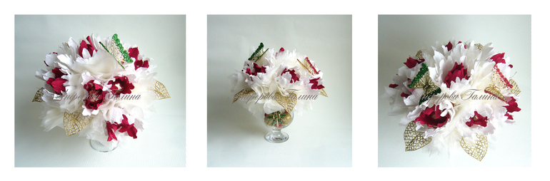 Композиция на бокале. Новогоднее настроение продолжается))