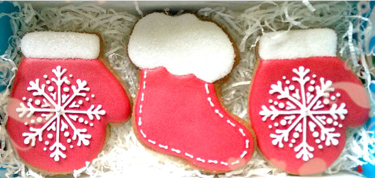 Композиция "С Новым Годом!" и новогодние имбирно-медовые прянички!