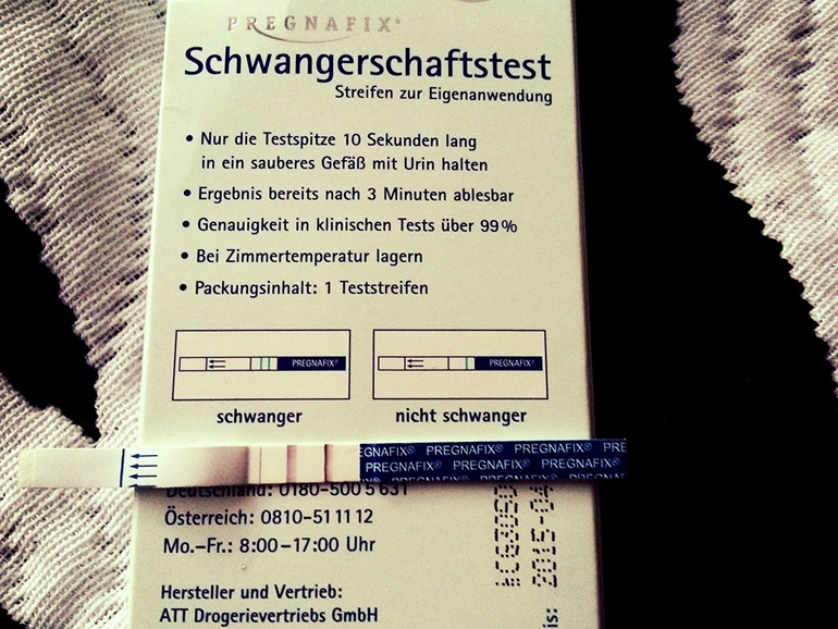 Тест Schwangerschafttest фирма Pregnafix)