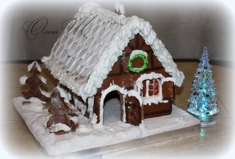 мой первый пряничный домик