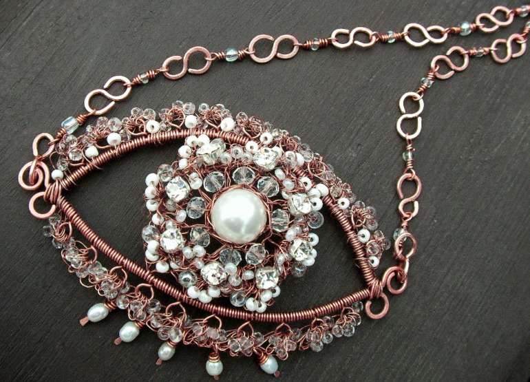 Новые работы. Вязание из проволоки