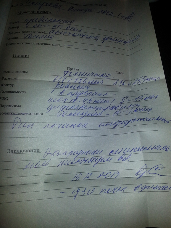 Увеличена лоханка