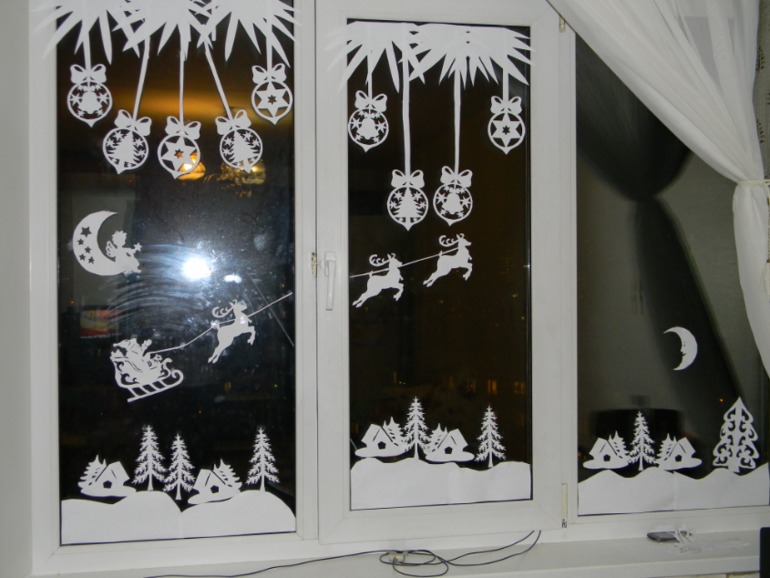 Наши нарядное окошко!