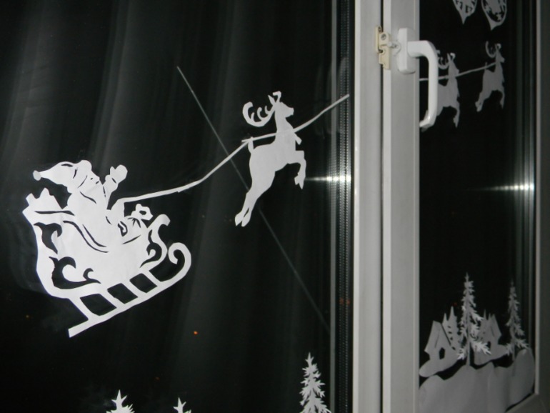 Наши нарядное окошко!