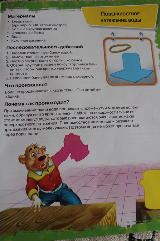 Первые научные опыты. Магнит и Вода