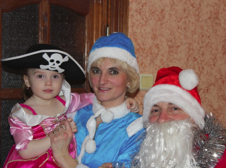 А к вам приходил дедушка Мороз?