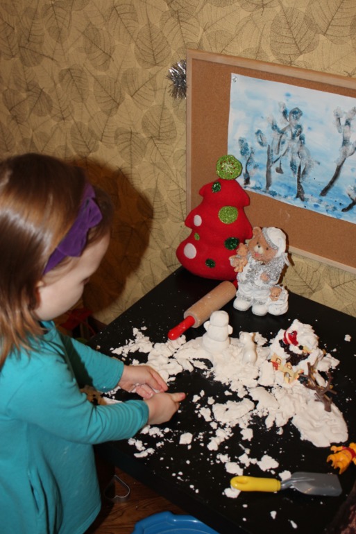 Снег своими руками!!