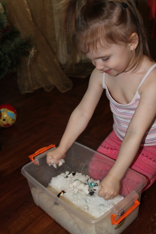 Снег своими руками!!