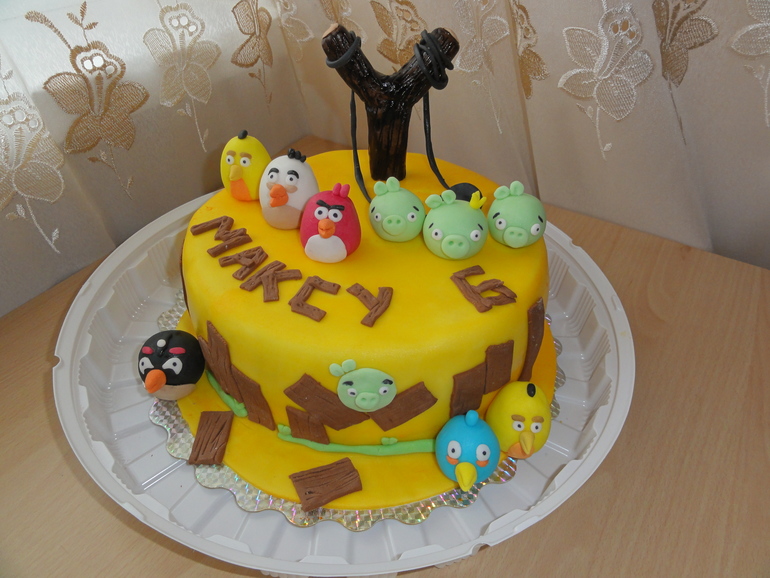 Мои детские тортики из последних работ