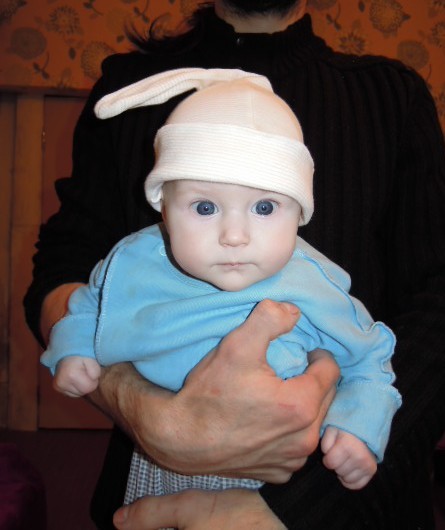 Моей Дюймовочке 4 месяца