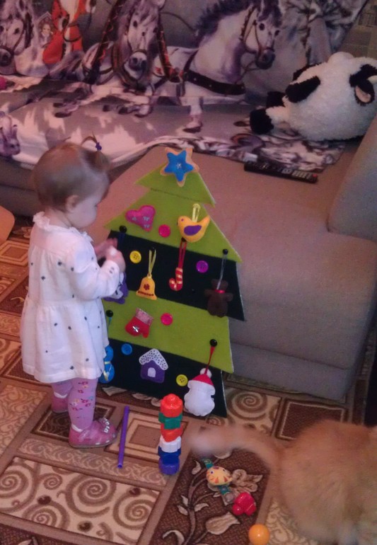 Вот такая Елка получилась!