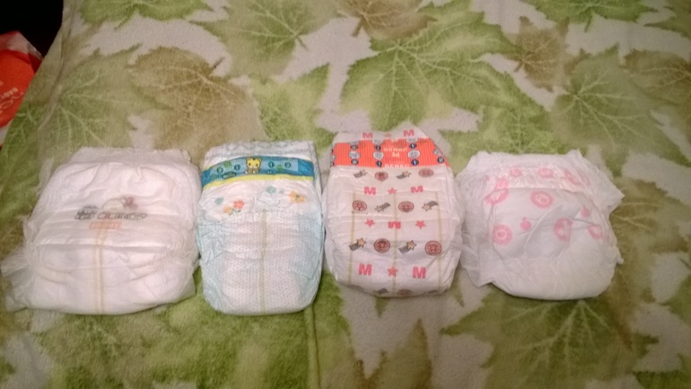 Небольшой обзор подгузников,альтернатива Мерриес,Муни,Гун.