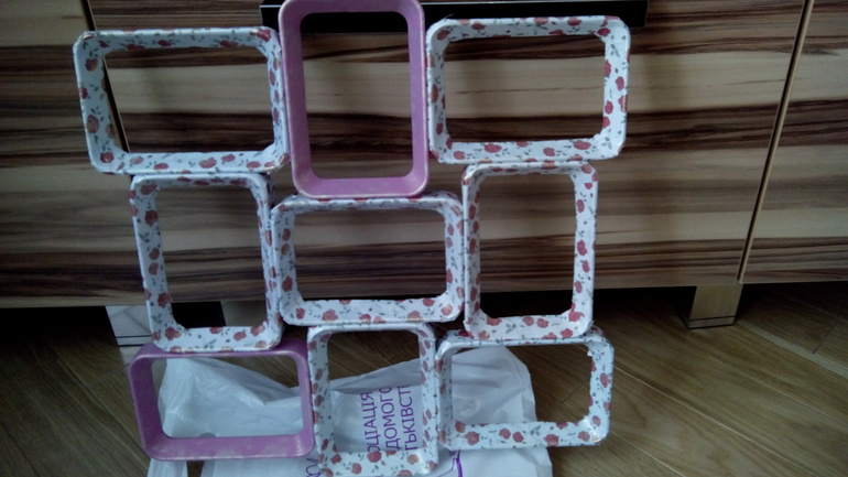 Когда то я просила совета о декоре мульти рамки для фото