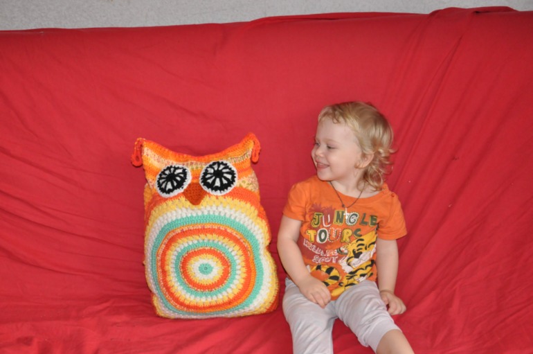 совушка подушка