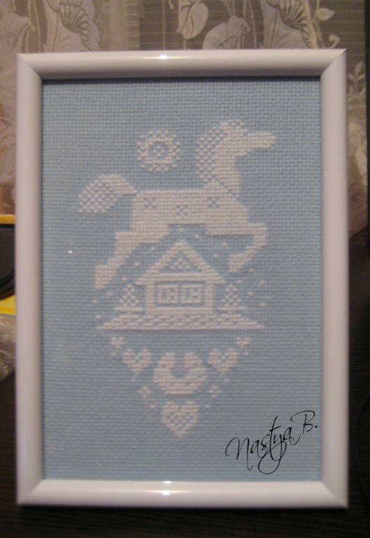 А вот и мой вышивальный год!)))