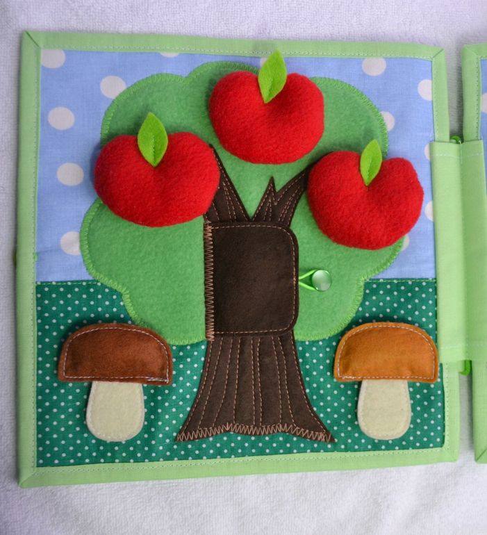 Именная развивающая книжечка)