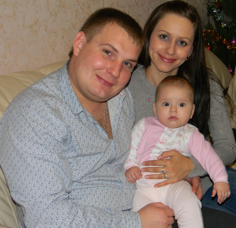 Подарок от доченьки на Новый год