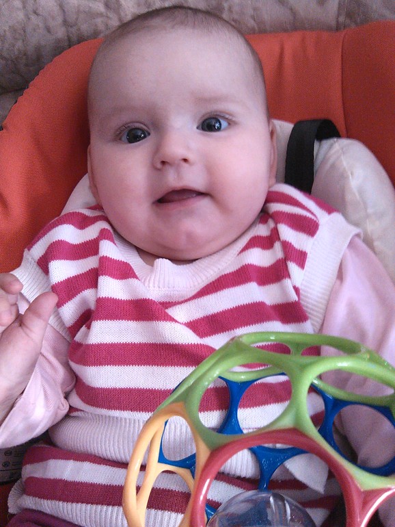 Маленькой полгода!