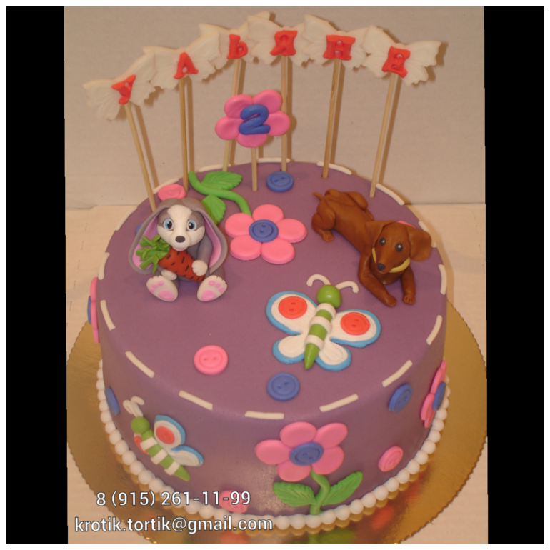 торт для девочки