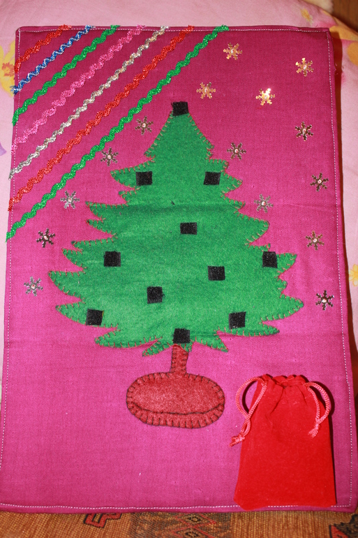 Новогоднее панно для дочки