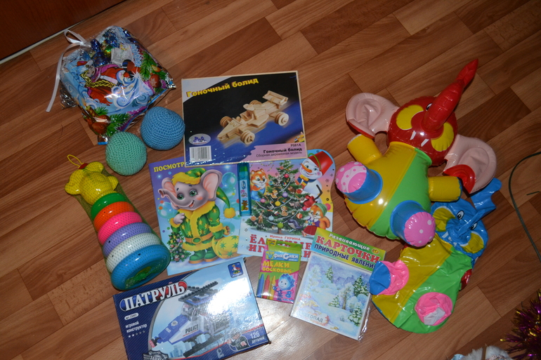 Наши новогодние подарочки!!!