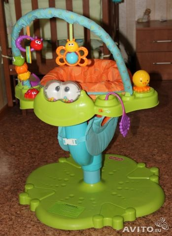 Прыгунки и игровой центр Fisher Price Веселый лягушонок 4500 руб