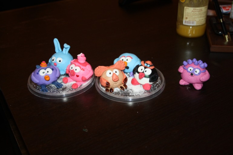 Капкейки "Смешарики"