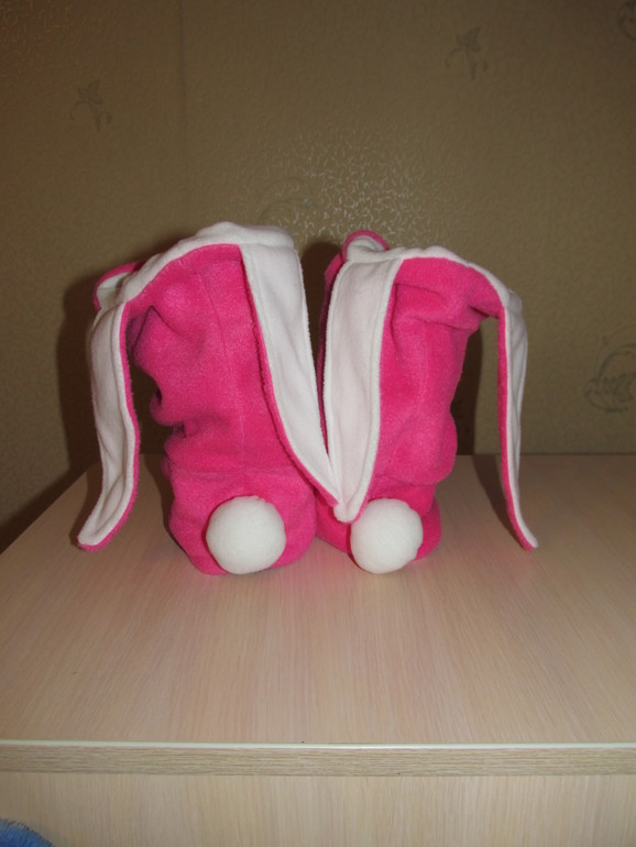 Тапочки-зайчики