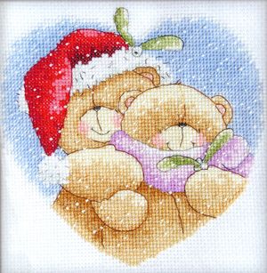 схемы зимних мишек, делюсь