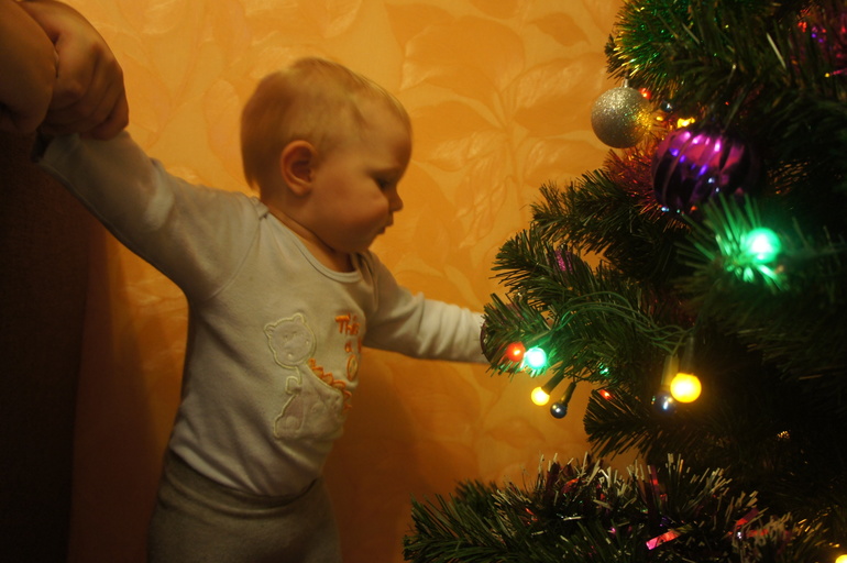 в гостях