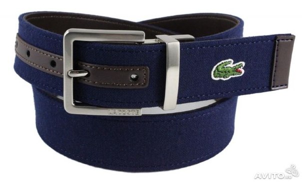 Мужской ремень, Lacoste (новый) цена 2000 руб