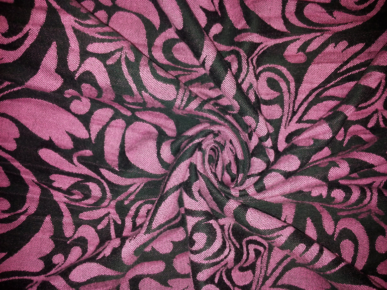 LennyLamb Twisted Leaves Purple & Black