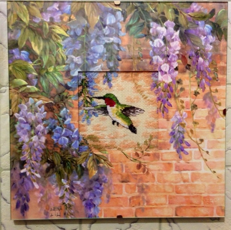 Dimensions Daydreams | Hummingbird and Wisteria | 73070
