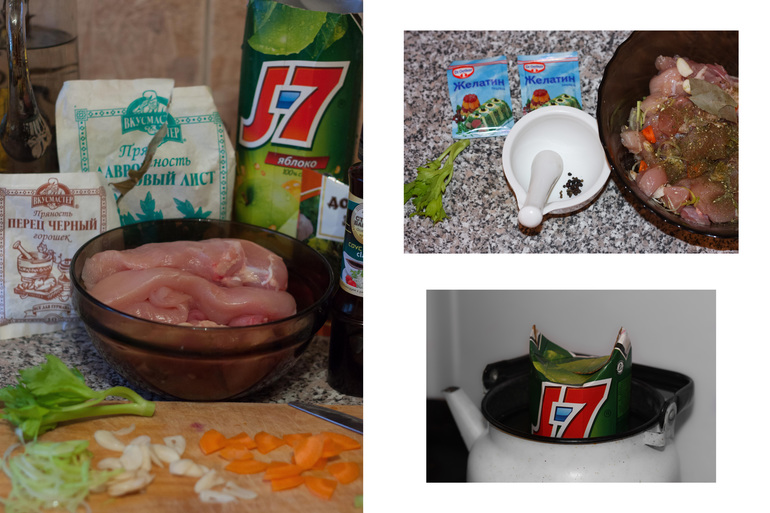 ветчина куриная)
