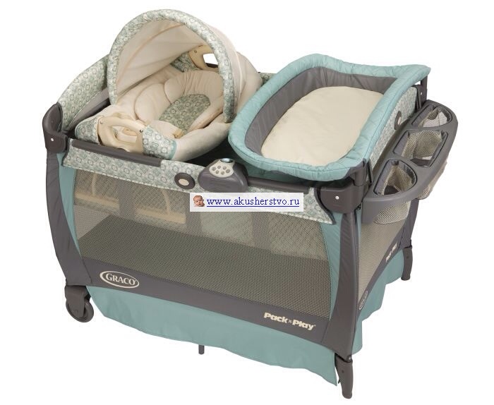Покупка кровать-манеж Graco
