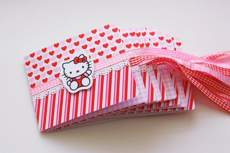 Оформление День Рождения в стиле Hello Kitty в День Всех Влюблённых