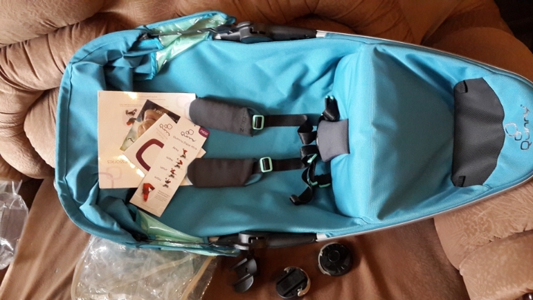 quinny zapp xtra blue stretch+автокресло 9500=