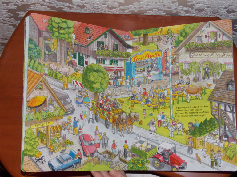 Развороты Mein kunterbuntes Wimmelbilderbuch by Anne Suess