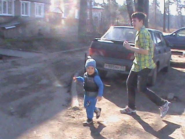 Лесное,у бабушки,часть 1.